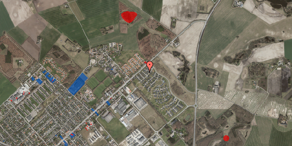 Jordforureningskort på Højen 56, 4100 Ringsted