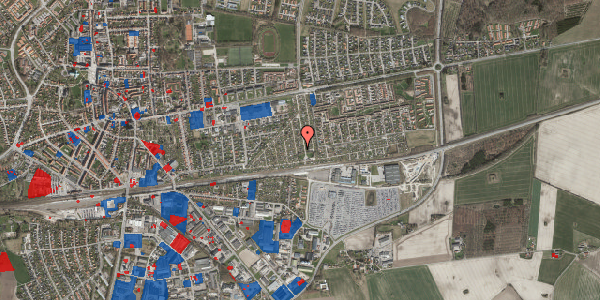 Jordforureningskort på Erantisvej 33, 4100 Ringsted