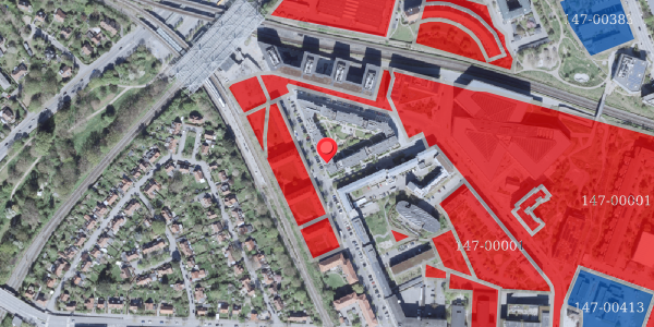 Jordforureningskort på Flintholm Alle 20, 1. th, 2000 Frederiksberg