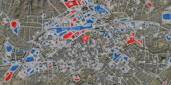 Jordforureningskort på Vindegade 33C, 5000 Odense C