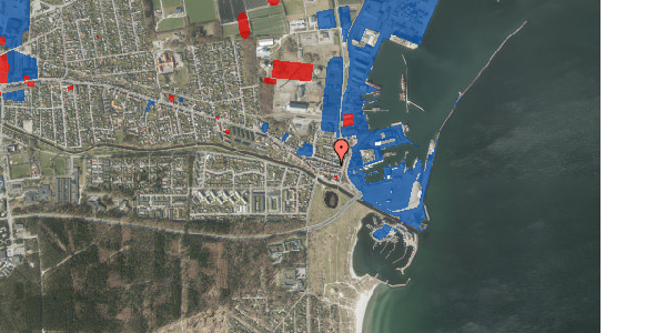 Jordforureningskort på Strandgade 7B, . , 8500 Grenaa