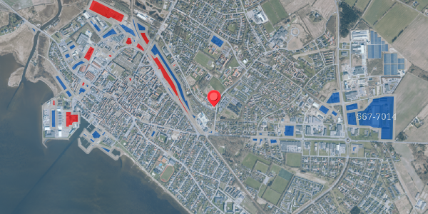 Jordforureningskort på Byskellet 33, 6950 Ringkøbing