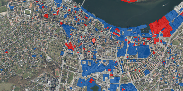 Jordforureningskort på Danmarksgade 25B, 9000 Aalborg