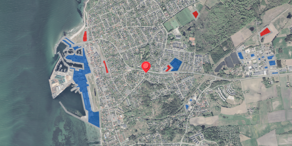Jordforureningskort på Amtsvejen 78, 3390 Hundested