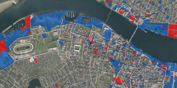 Jordforureningskort på Ryesgade 32, 4. tv, 9000 Aalborg