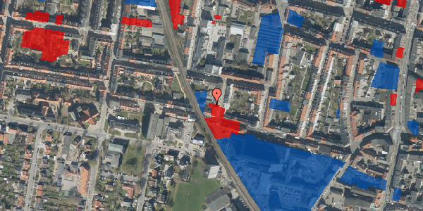 Jordforureningskort på Knudsgade 1B, 9000 Aalborg