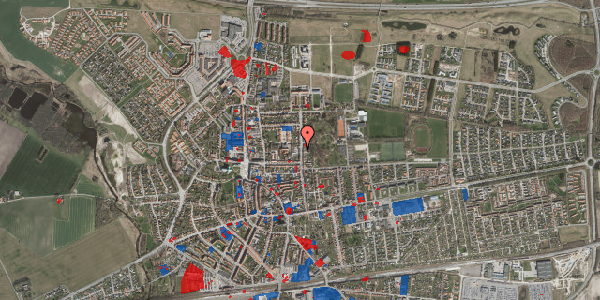 Jordforureningskort på Dagmarsgade 8, 4100 Ringsted