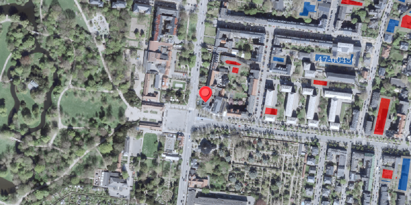 Jordforureningskort på Allegade 2, 2000 Frederiksberg