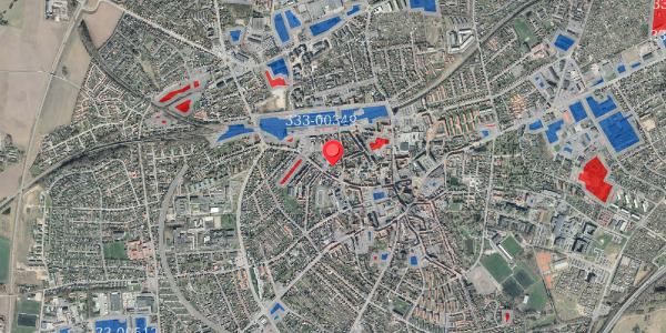 Jordforureningskort på Eriksgade 1F, . , 4200 Slagelse