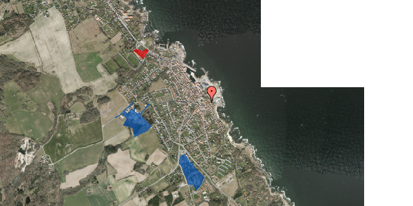 Jordforureningskort på Kirkestræde 1A, . , 3770 Allinge