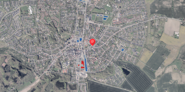 Jordforureningskort på Østergade 3, 8300 Odder