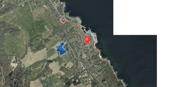 Jordforureningskort på Storegade 4, 3770 Allinge