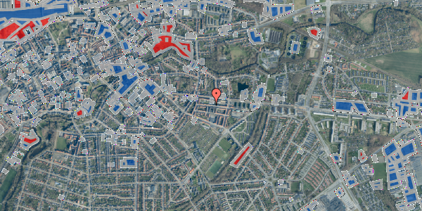 Jordforureningskort på Schacksgade 16, 5000 Odense C
