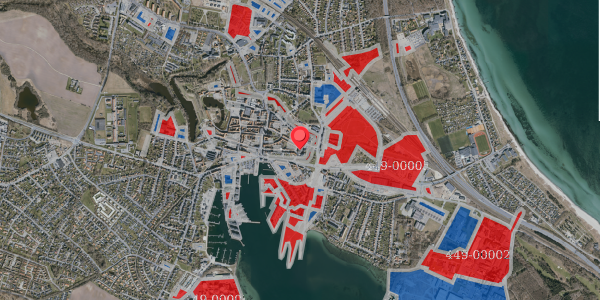 Jordforureningskort på Nybrogade 3, 5800 Nyborg