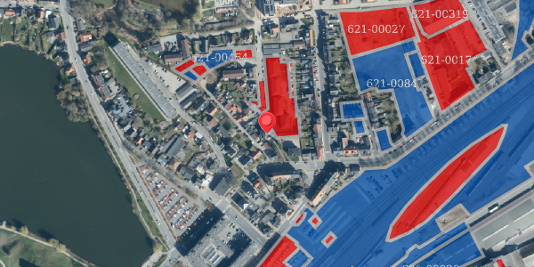 Jordforureningskort på Fredericiagade 23, 6000 Kolding