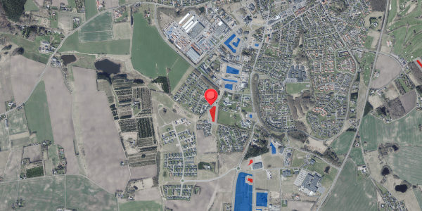Jordforureningskort på Harevænget 1D, 8450 Hammel
