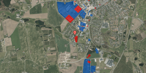 Jordforureningskort på Harevænget 1P, . , 8450 Hammel