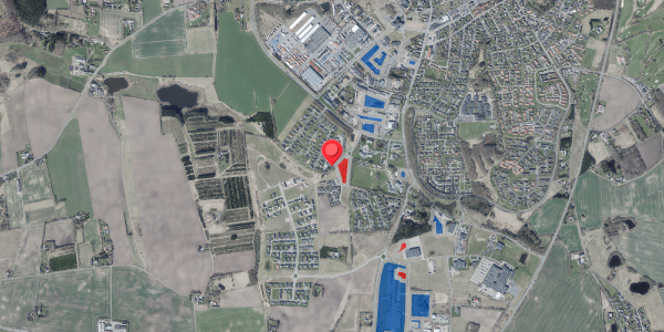 Jordforureningskort på Harevænget 3F, 8450 Hammel