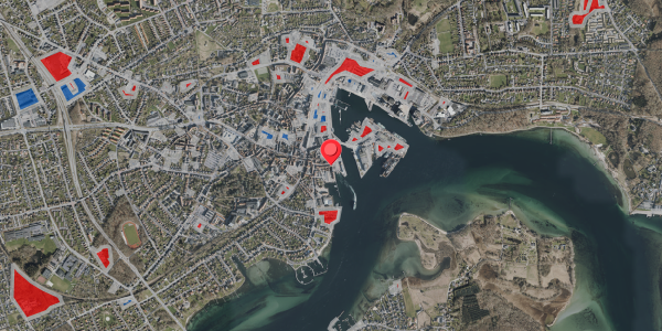 Jordforureningskort på Brogade 1, 5700 Svendborg