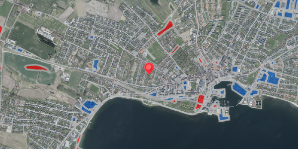 Jordforureningskort på Jyllands Alle 5I, 7700 Thisted