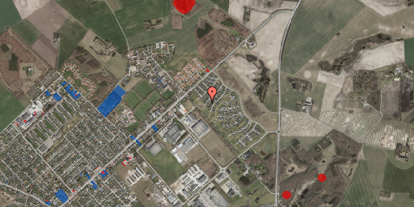 Jordforureningskort på Hegnet 15, 4100 Ringsted