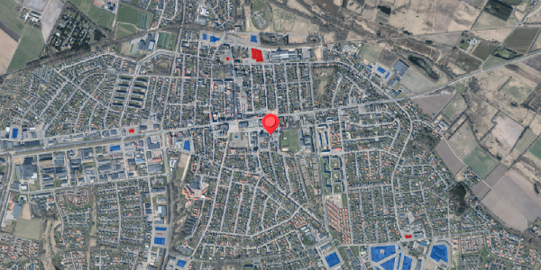 Jordforureningskort på Danmarksgade 5B, 7430 Ikast
