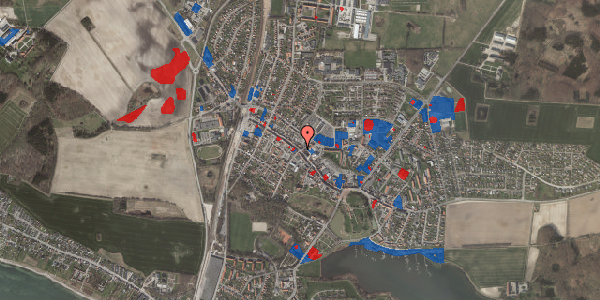 Jordforureningskort på Algade 57, 4760 Vordingborg