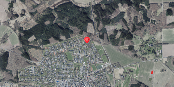 Jordforureningskort på Solbakken 2, 8450 Hammel