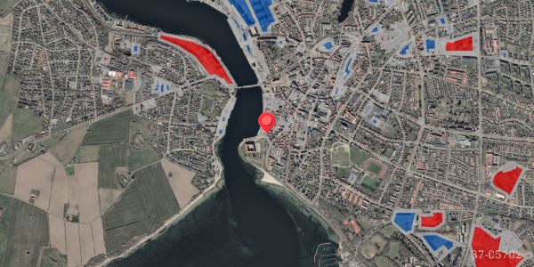 Jordforureningskort på Brogade 2, 6400 Sønderborg