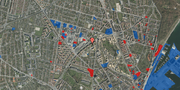 Jordforureningskort på Vestre Ringgade 218, 8000 Aarhus C
