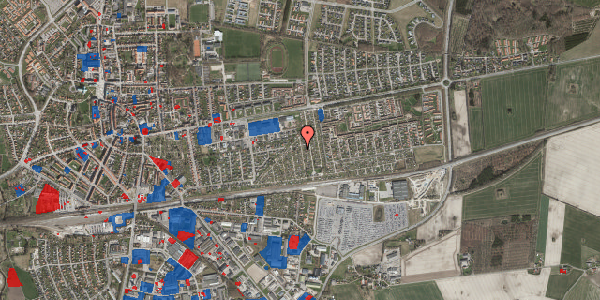 Jordforureningskort på Erantisvej 10, 4100 Ringsted