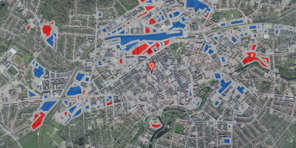 Jordforureningskort på Vindegade 77, 5000 Odense C