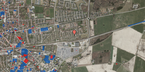 Jordforureningskort på Irisvej 27, 4100 Ringsted