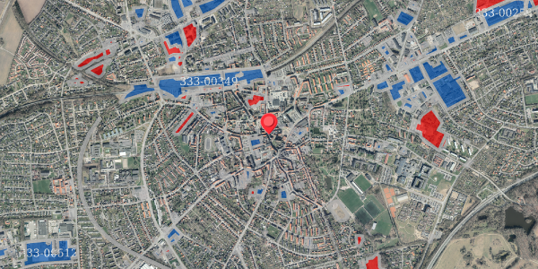 Jordforureningskort på Rosengade 8, 4200 Slagelse