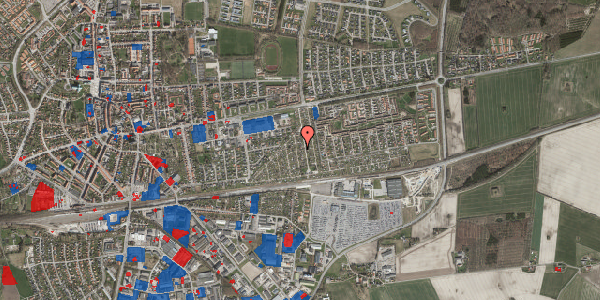 Jordforureningskort på Erantisvej 17, 4100 Ringsted