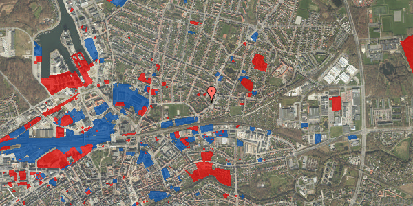 Jordforureningskort på Plumsgade 8, . , 5000 Odense C
