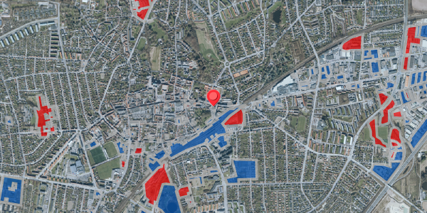 Jordforureningskort på Algade 52, 4000 Roskilde