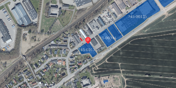Jordforureningskort på Industrivej 4, 8660 Skanderborg