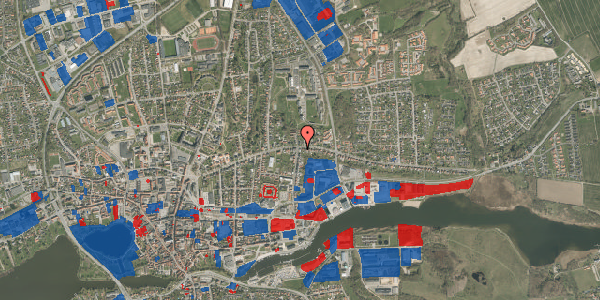 Jordforureningskort på Lindedal 52, 6100 Haderslev