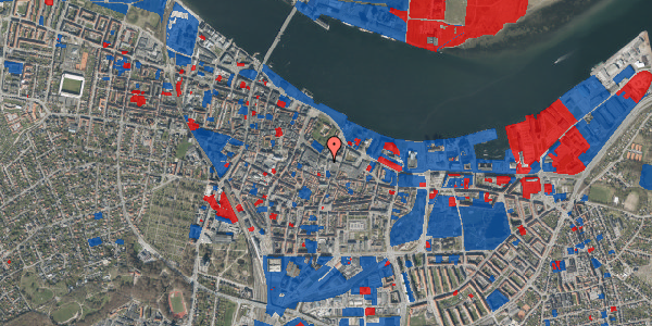 Jordforureningskort på Slotsgade 13, 9000 Aalborg