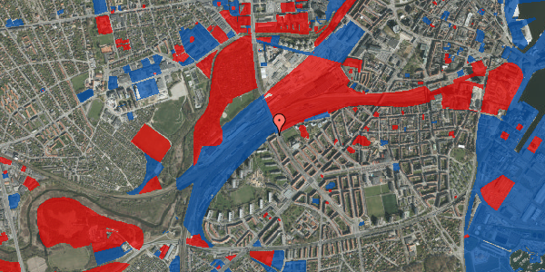Jordforureningskort på Augustenborggade 2F, st. , 8000 Aarhus C