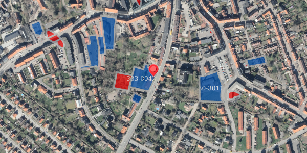 Jordforureningskort på Bjergbygade 22, 4200 Slagelse