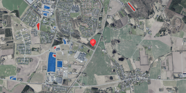Jordforureningskort på Hammelvej 21, 8450 Hammel
