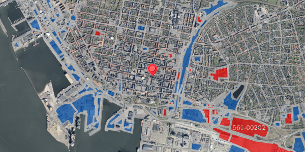 Jordforureningskort på Danmarksgade 38, 6700 Esbjerg