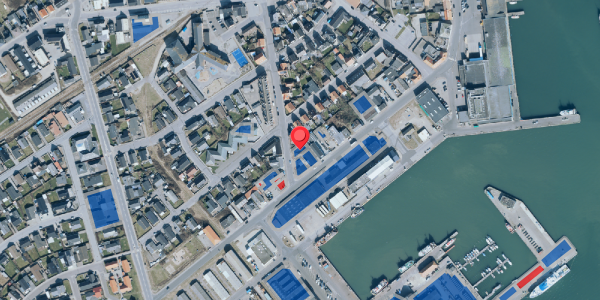 Jordforureningskort på Fjordgade 13, 7680 Thyborøn