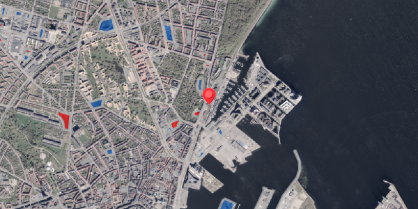 Jordforureningskort på Langelinieparken 10, 8000 Aarhus C