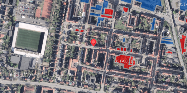 Jordforureningskort på Fredericiagade 36, 9000 Aalborg
