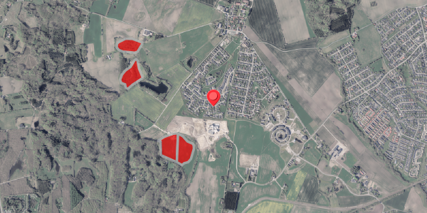 Jordforureningskort på Engelstoft 100, 8520 Lystrup