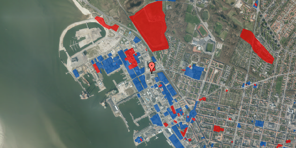 Jordforureningskort på Bådebrogade 2, 6700 Esbjerg