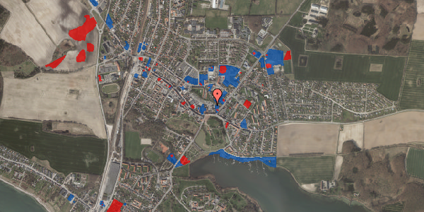 Jordforureningskort på Voldgade 40, 4760 Vordingborg